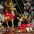 RENNE ORO CON FIOCCO ROSSO - Henriette