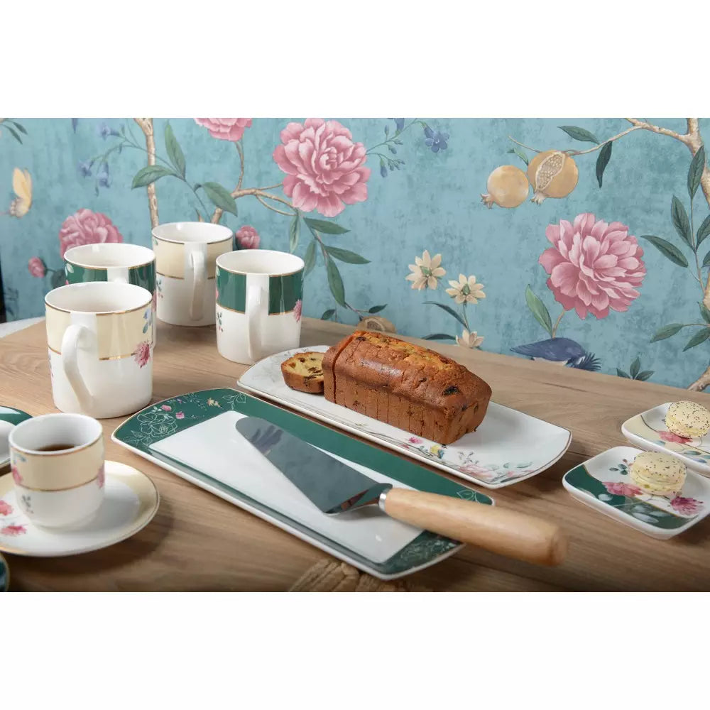 'FORAL' SET 2 VASSOIETTI DESSERT - Aulica