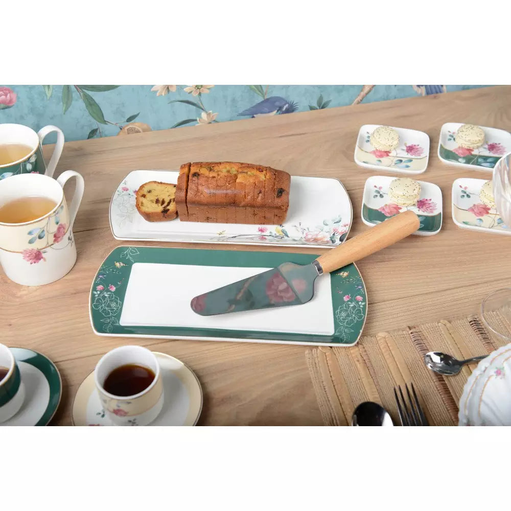 'FORAL' SET 2 VASSOIETTI DESSERT - Aulica
