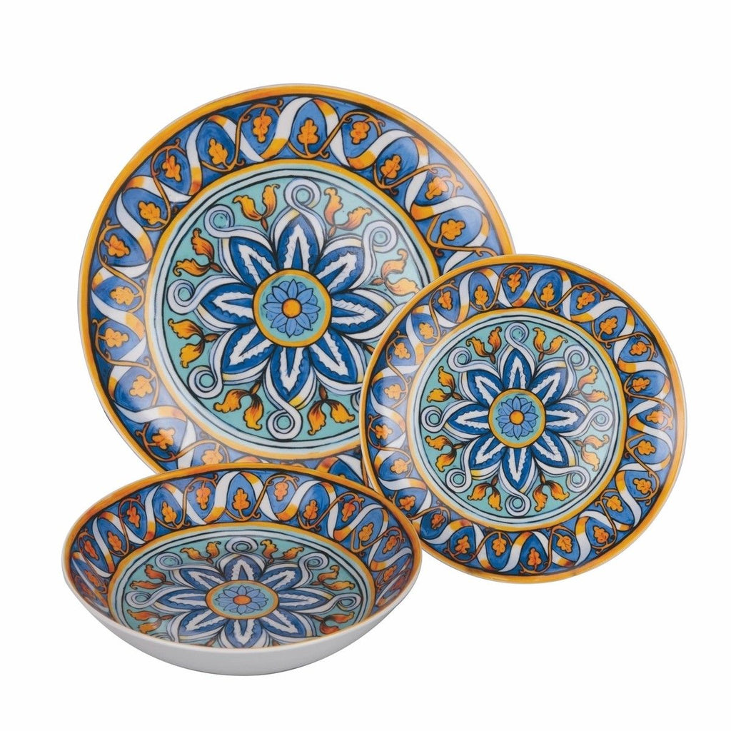 'LA TRADIZIONE' SET PIATTI 18 PEZZI - Villa D'Este Home Tivoli
