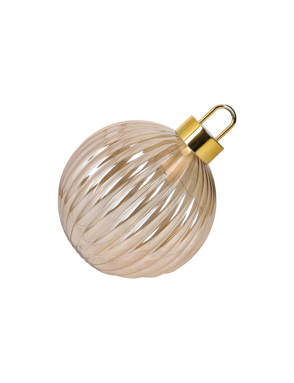 SFERA CHAMPAGNE CON LED ORO - Brandani