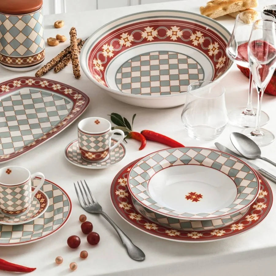 'LE CEMENTINE' QUADRELLA SET 18 PEZZI - Brandani