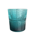 'SPEEDY' TURCHESE SET 6 BICCHIERI ACQUA - VETRO - IVV