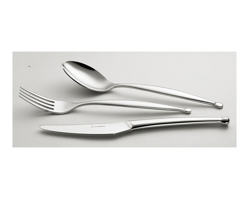 SET POSATE 'Punto' - 75 PEZZI ACCIAIO INOX LUCIDO - EME Posaterie