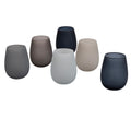 'HAPPY HOUR STONES' SET 6 BICCHIERI - VETRO GHIACCIO COLORATO - Villa D'Este Home Tivoli