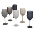 'HAPPY HOUR STONES' SET 6 CALICI - VETRO GHIACCIO COLORATO - Villa D'Este Home Tivoli