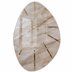 'STONE' CANDOGLIA OROLOGIO RESINATO - Artidea Home Decor