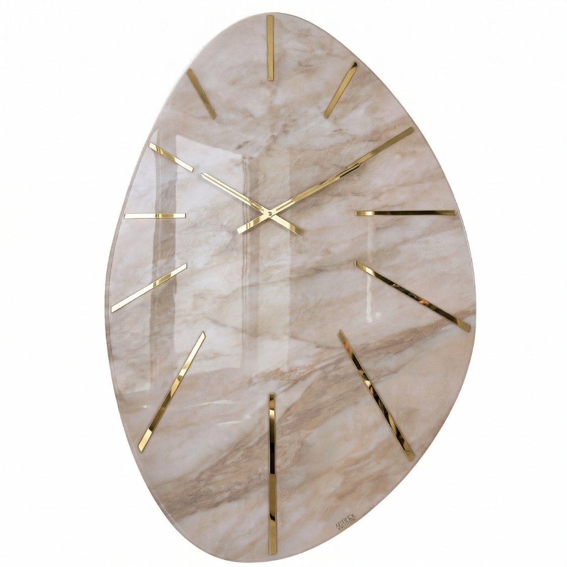 'STONE' CANDOGLIA OROLOGIO RESINATO - Artidea Home Decor
