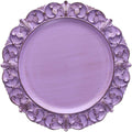 SET 6 SOTTOPIATTI SHABBY LILLA 'SERVING LIRICO' - POLIPROPILENE - Andrea Fontebasso