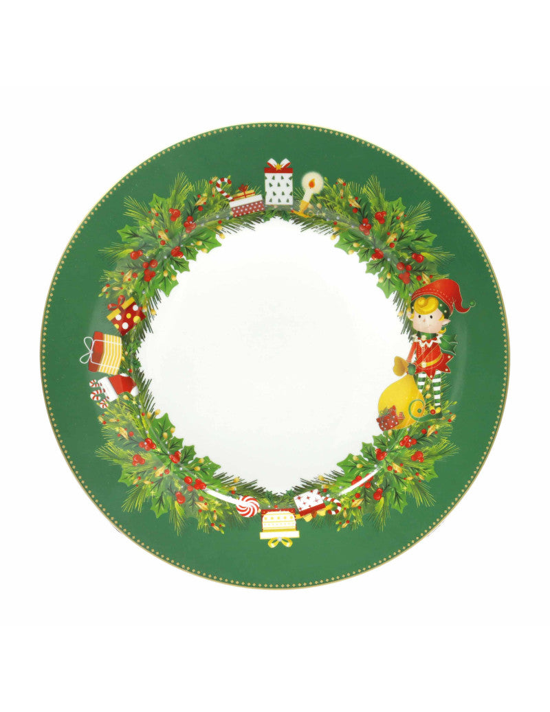 'ELFOMAGIA' SET PIATTI 18 PEZZI - PORCELLANA - Brandani