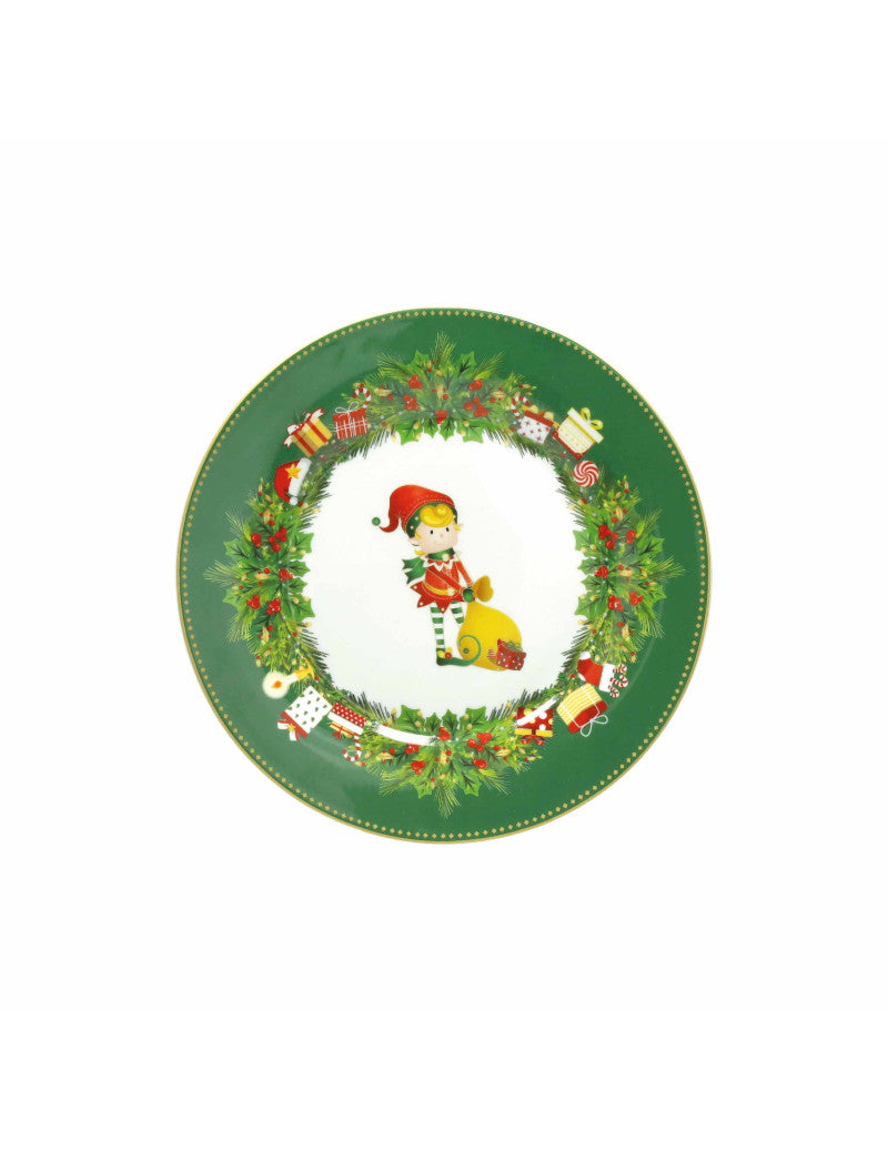 'ELFOMAGIA' SET PIATTI 18 PEZZI - PORCELLANA - Brandani