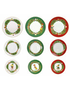 'ELFOMAGIA' SET PIATTI 18 PEZZI - PORCELLANA - Brandani