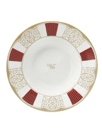 'GOLDEN EYE RED' SET PIATTI 18 PEZZI - PORCELLANA - Brandani