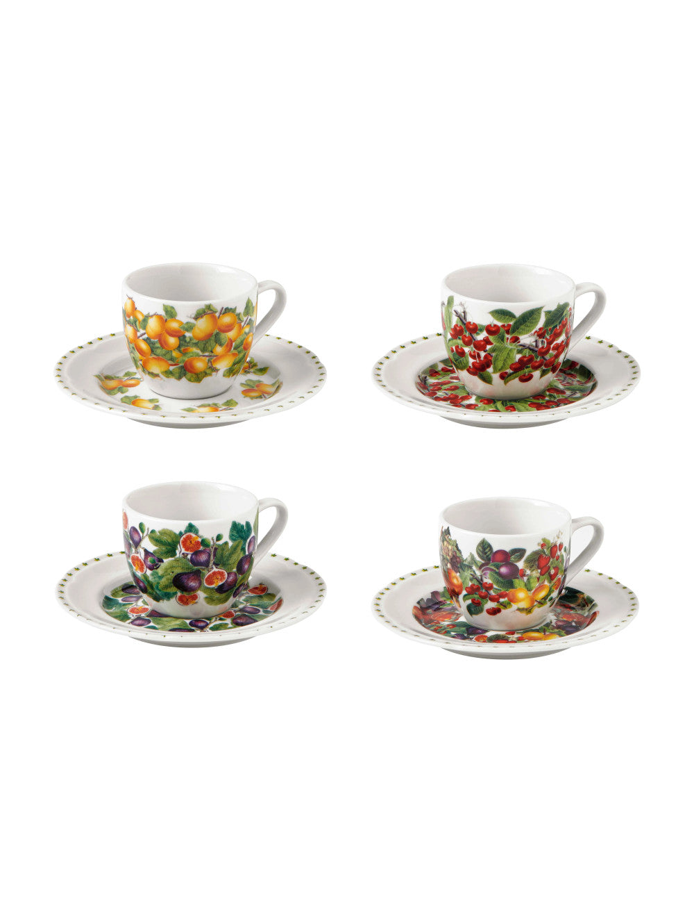 'LE PRIMIZIE' SET 4 TAZZINE CAFFE' - Brandani
