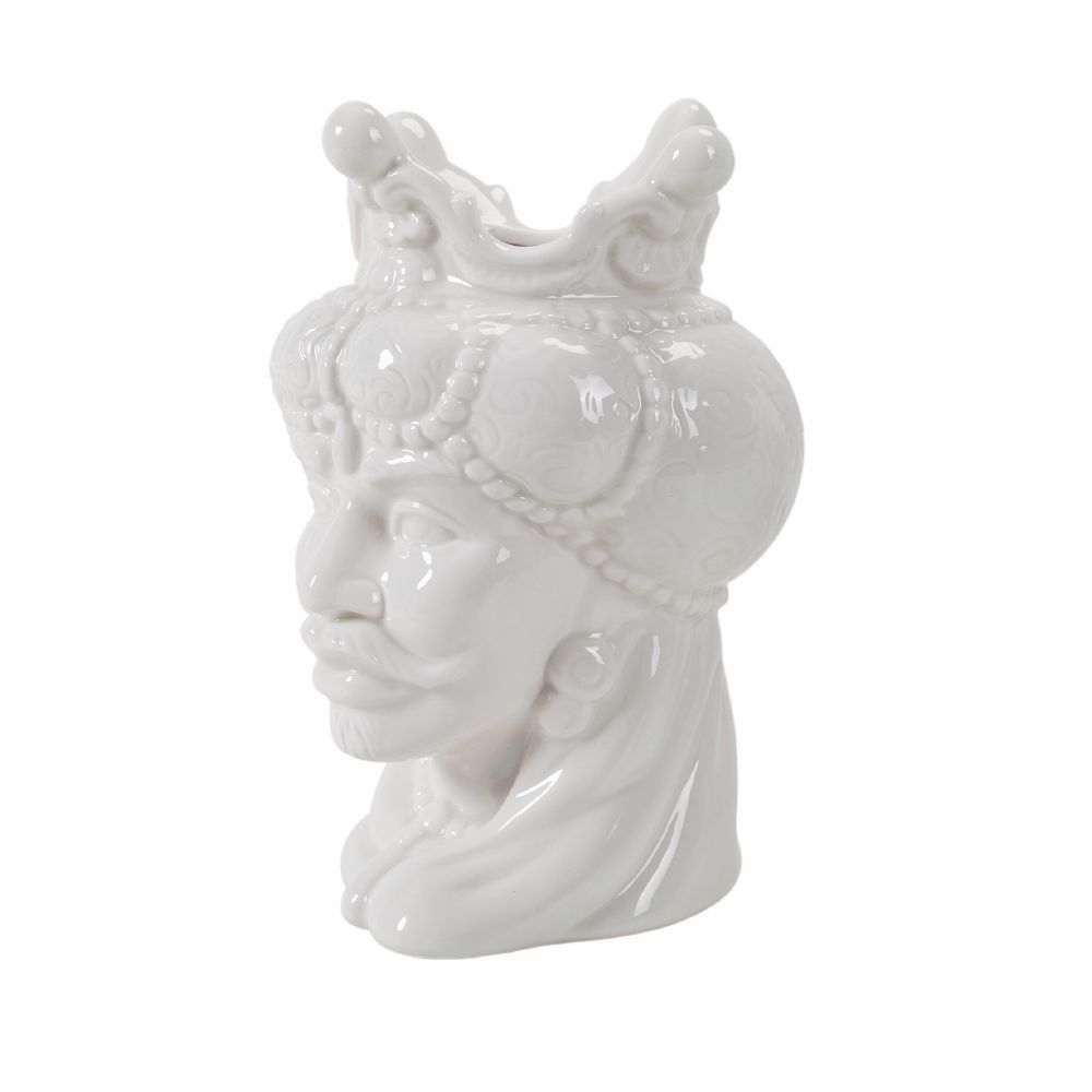 TESTA DI MORO IN CERAMICA H23 - Villa D'Este Home Tivoli