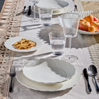 'POEMA LACE' SET PIATTI 18 PEZZI - PORCELLANA - Tognana
