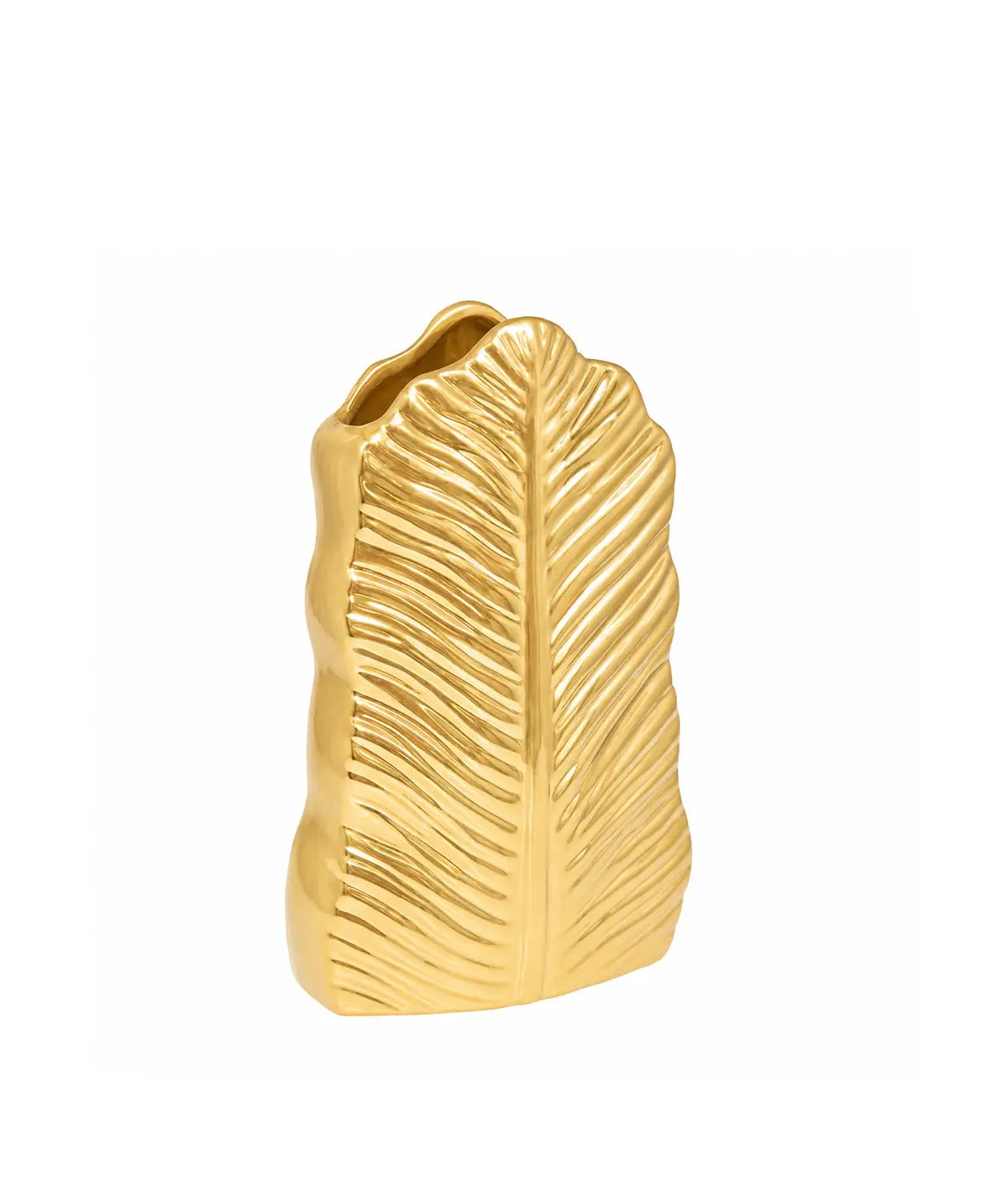 VASO FOGLIA ORO - Aulica