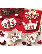 VASSOIETTO CORONA ' LO SCHIACCIANOCI' - NEW BONE CHINA - Brandani