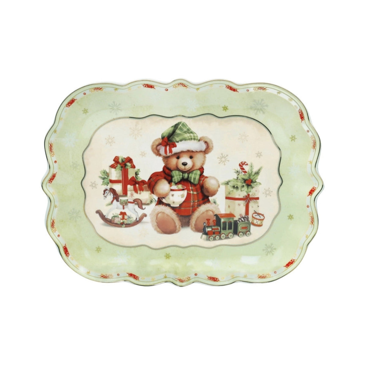 VASSOIO SMERLATO DOLCI 'COCCOLE' - Brandani