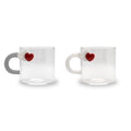 SET 2 TAZZINE CAFFE' 'CUORE' - WD Lifestyle