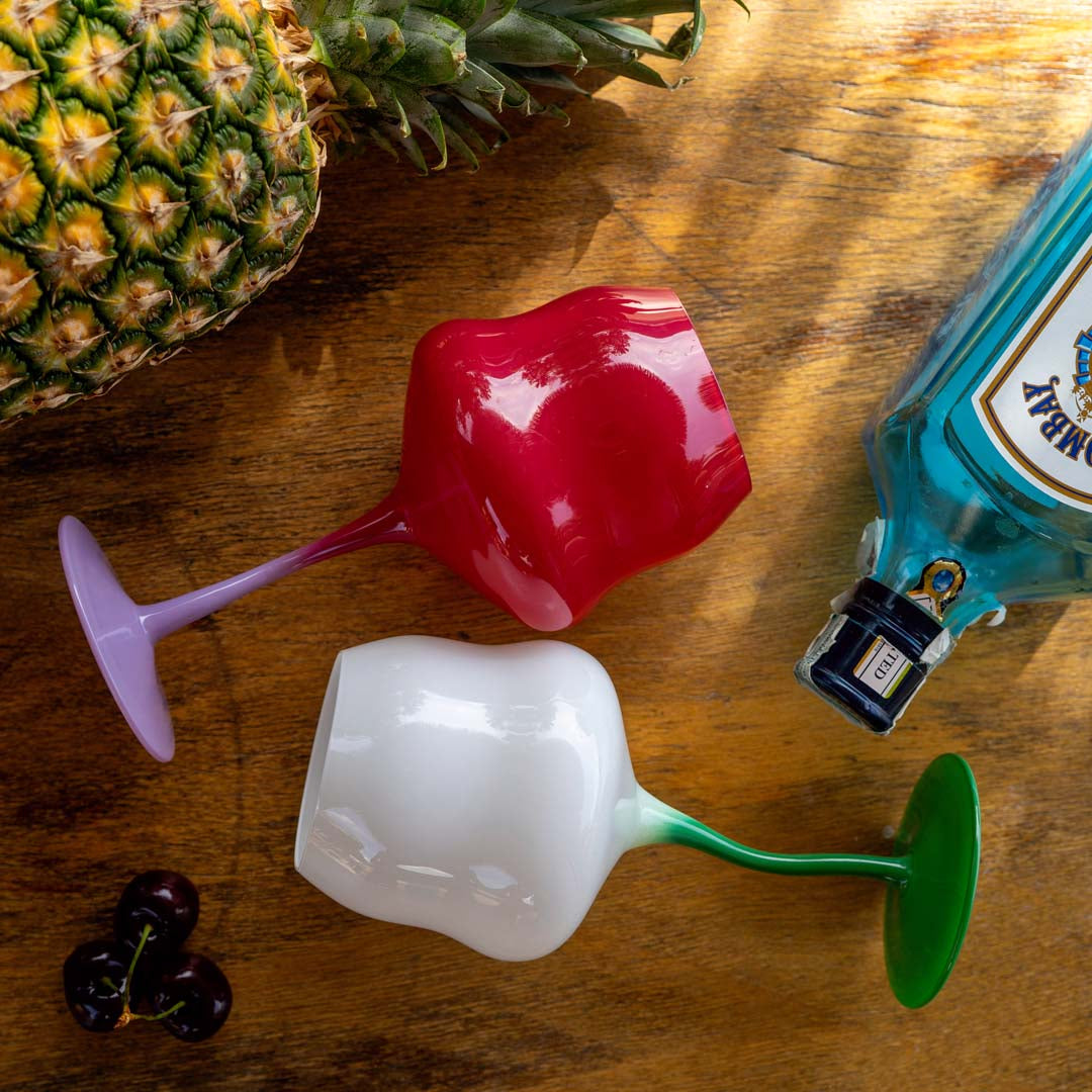 'SAMARCANDA' SET 2 CALICI DA COCKTAIL COLORI MISTI - WD Lifestyle