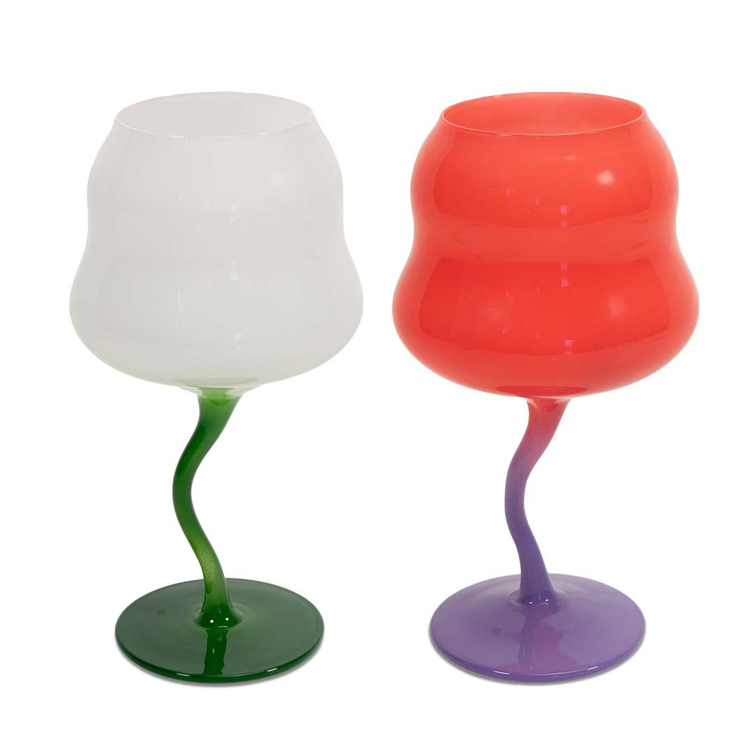 'SAMARCANDA' SET 2 CALICI DA COCKTAIL COLORI MISTI - WD Lifestyle