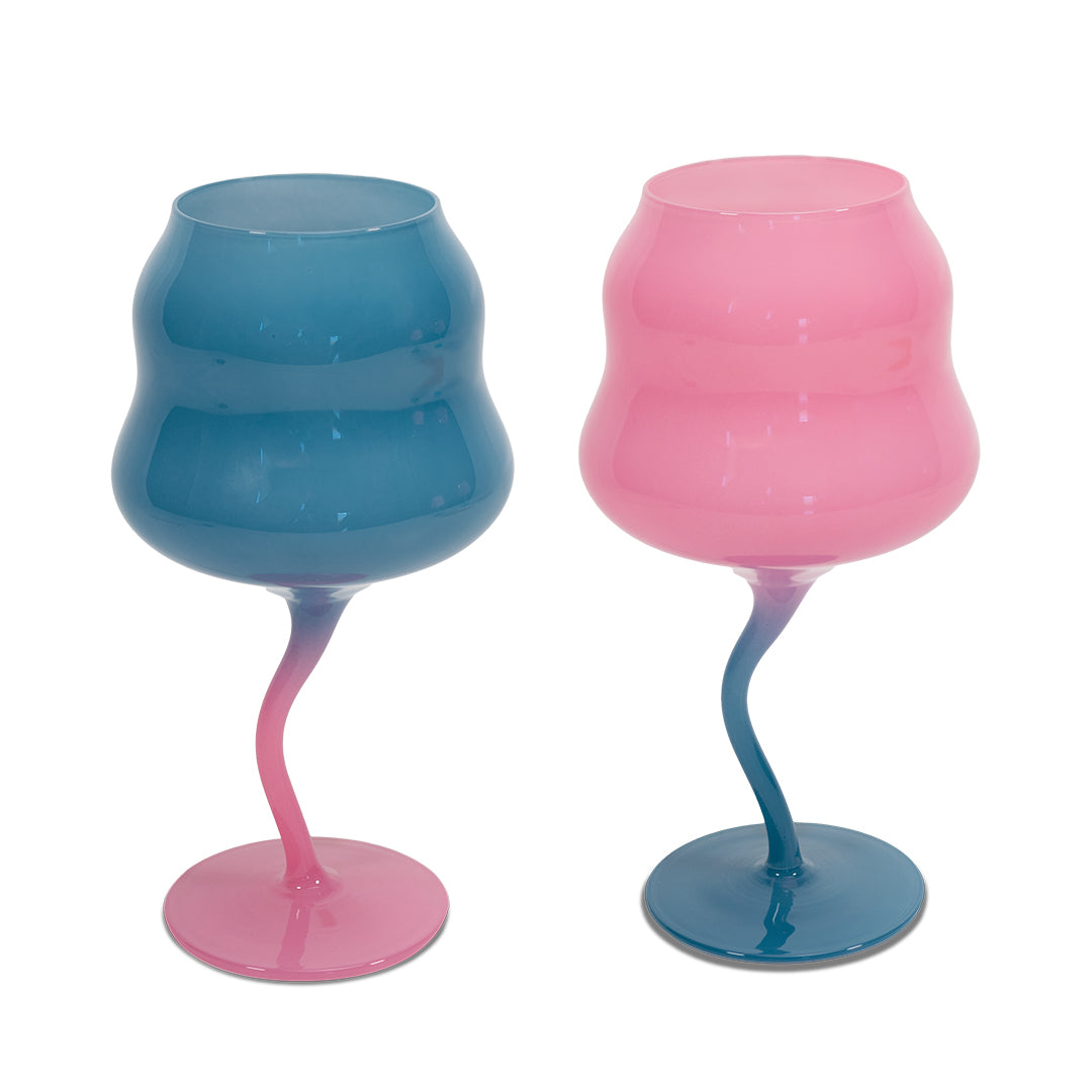 'SAMARCANDA' SET 2 CALICI DA COCKTAIL COLORI MISTI - WD Lifestyle