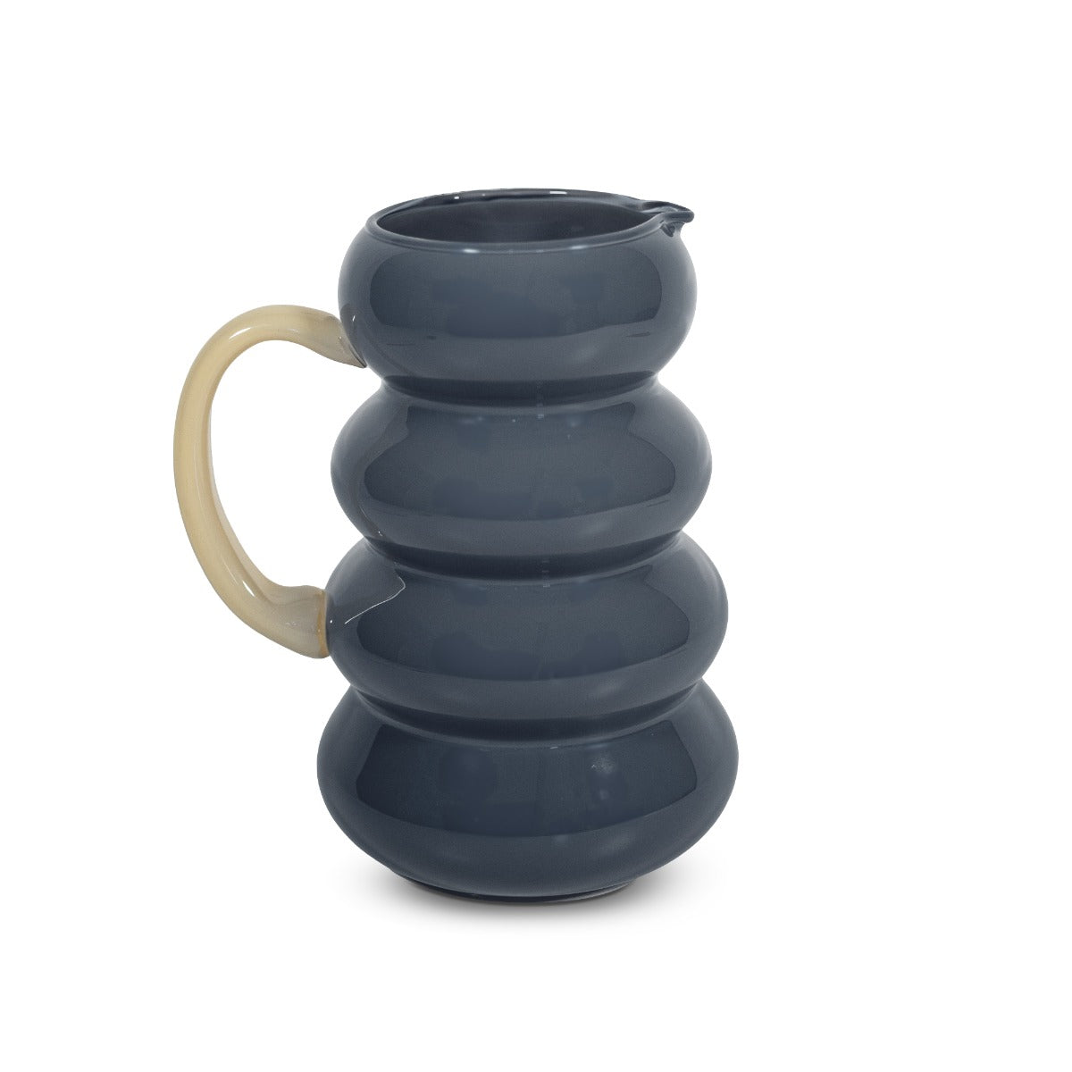 BROCCA IN VETRO ONDE BLU - WD Lifestyle