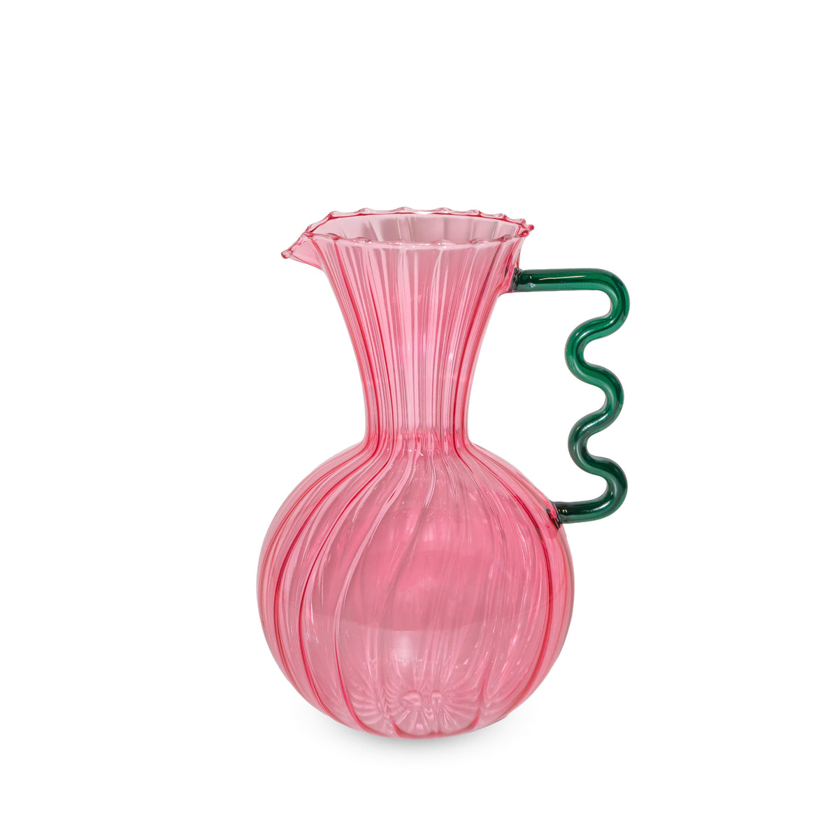 CARAFFA IN VETRO ROSA - WD Lifestyle